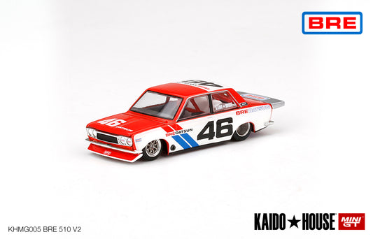 Mini GT Kaido House 006 Datsun 510 Pro Street BRE510 V2 1:64