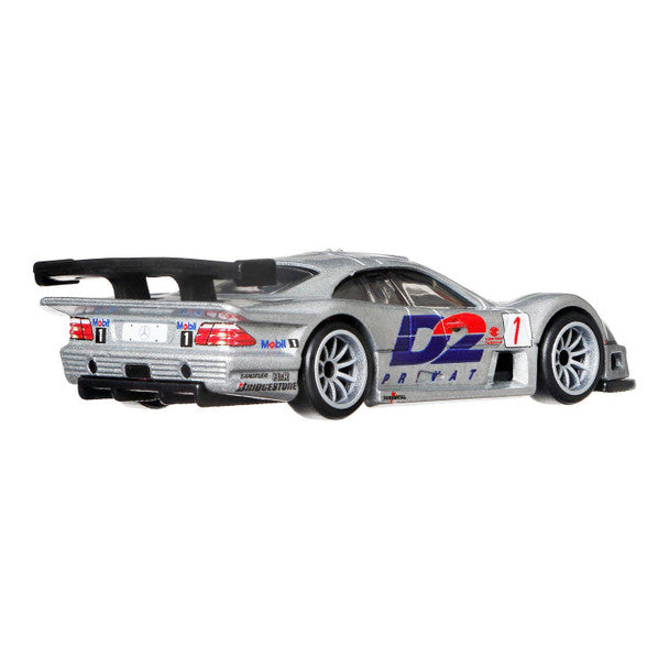 Hot Wheels Boulevard 1997 Mercedes Benz CLK-GTR with Sterling Protector Case 1:64