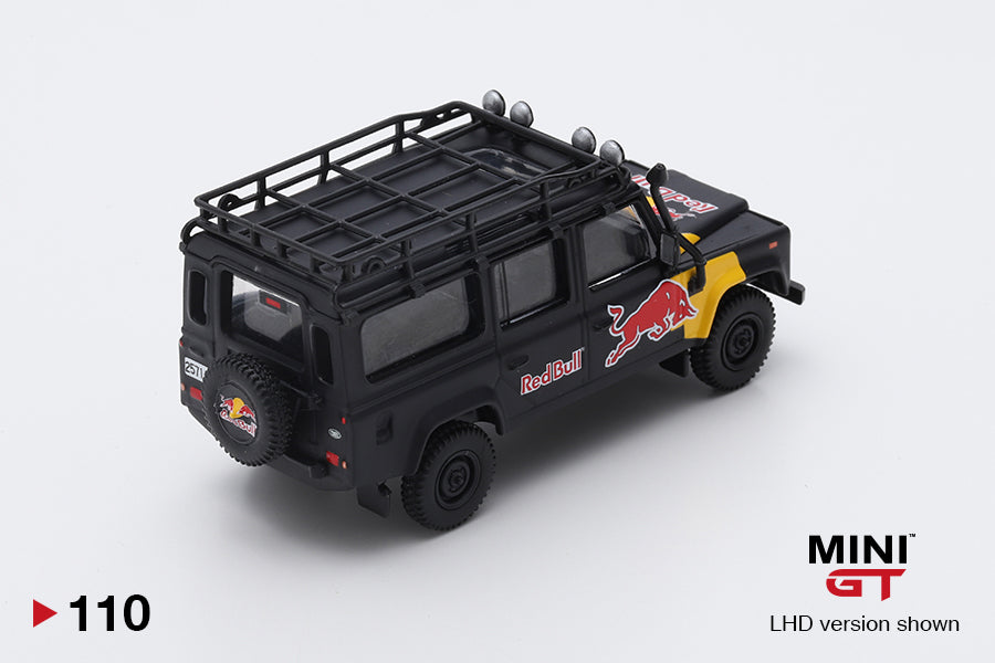 Mini GT Mijo Exclusive 110 Land Rover Defender 110 Red Bull Luka 1:64
