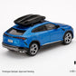 Mini GT Mijo Exclusives 172 Lamborghini Urus Blue With Roof Box 1:64