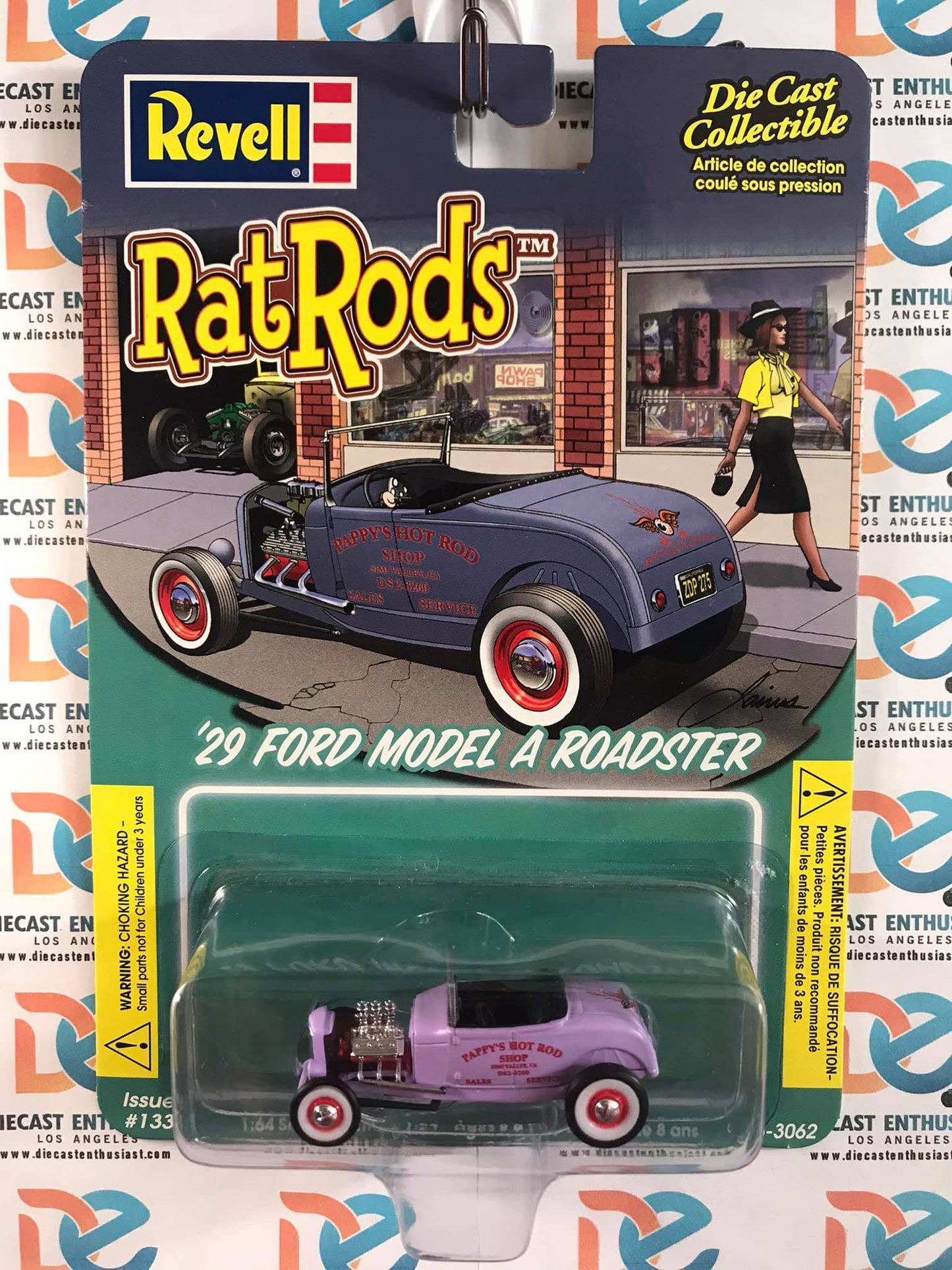 Revell Rat Rods 29 Ford Model A Roadster Purple 1:64