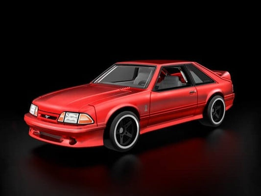 Hot Wheels RLC 2021 1993 Ford Mustang Cobra R Red 1:64