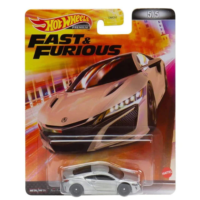 Hot Wheels Retro Entertainment Fast & Furious 2022 17 Acura NSX Silver 1:64