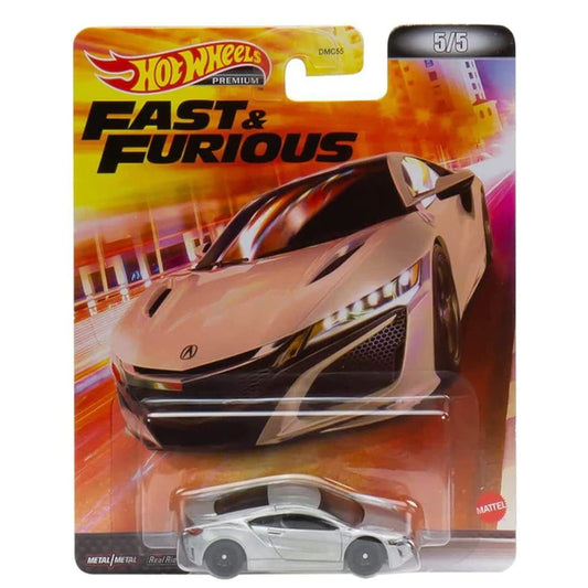 Hot Wheels Retro Entertainment Fast & Furious 2022 17 Acura NSX Silver 1:64