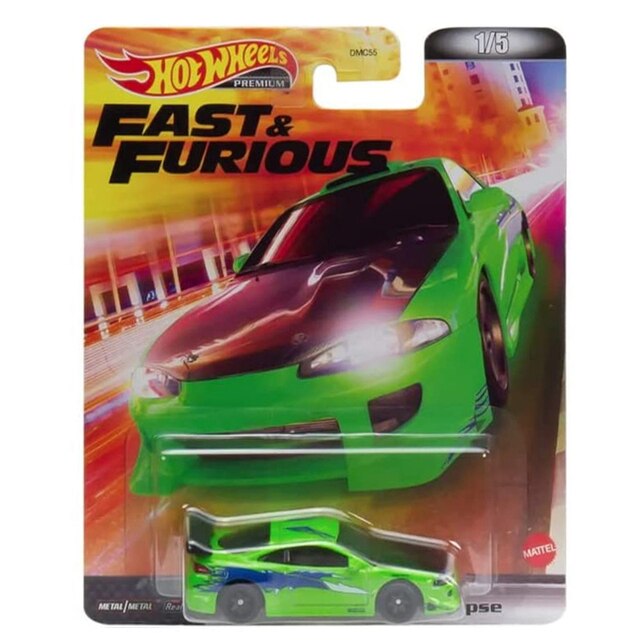 Hot Wheels Retro Entertainment Fast & Furious 2022 Set of 5 1:64