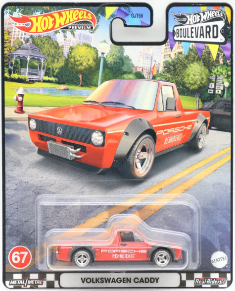 Hot Wheels Boulevard Volkswagen Caddy Red 1:64