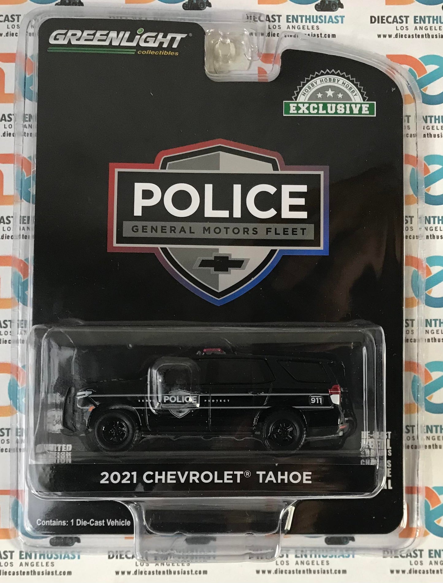 Greenlight Police General Motors Fleet 2020 Chevrolet Tahoe 1:64