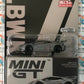 Mini GT Mijo Exclusives 258 LB WORKS Lamborghini Huracan GT Fighter Matte Grey 1:64