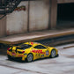 Tarmac Ixo Ferrari 458 Italia GT3 2013 24hour of Spa 2013 DHL Yellow 1:64