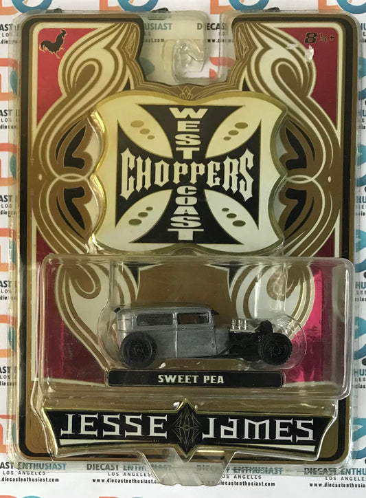 MGA Westcoast Choppers Jesse James Sweet Pea Grey 1:64