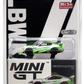 Mini GT Mijo Exclusives 308 LB WORKS Toyota GR Supra CSR2 White Green 1:64