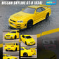 Inno64 Malaysia Diecast Expo 2022 Event Model Nissan Skyline GTR R34 Yellow 1:64