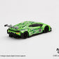 Mini GT Box Version 352 Lamborghini Huracan GT3 EVO Presentation 1:64