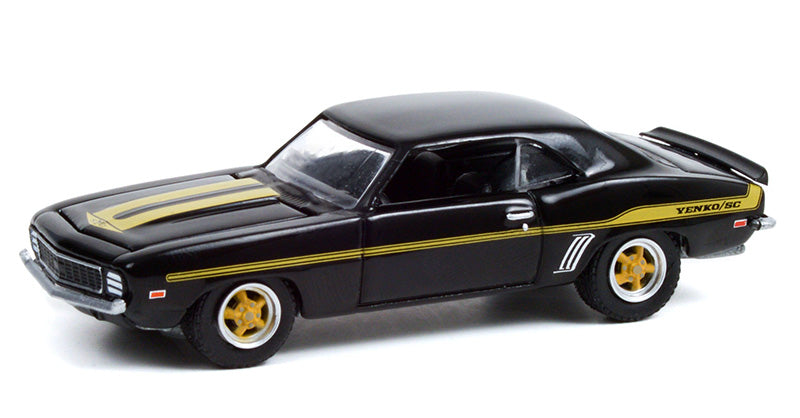 Greenlight Detroit Speed Dave Tucker's 1969 Chevrolet Yenko Camaro Black 1:64