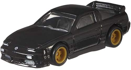 BAD CARD CRACKED BUBBLE Hot Wheels Street Tuners 96 Nissan 180 SX Type X Black 1:64