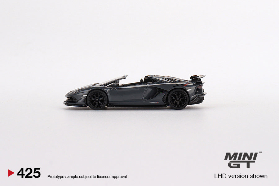Mini GT Box Packaging Asian Release 425 LB WORKS Lamborghini Aventador SVJ Roadster Griglo Telesto 1:64