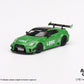 Mini GT Box Version 437 LB Silhouette WORKS GT NISSAN 35GT-RR Ver.2 Apple Green 1:64