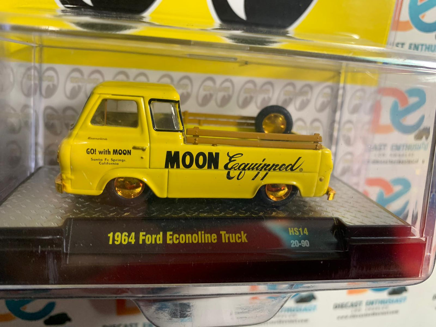 CHASE M2 Machines Moon Equipped Mooneyes 1963 Ford Econoline Pickup Truck