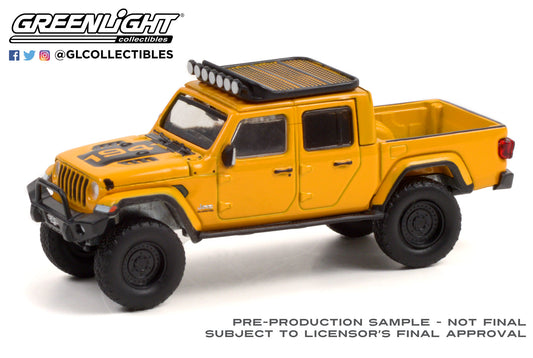 Greenlight All Terrain 2020 Jeep Gladiator Yellow 1:64