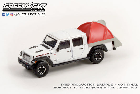Greenlight The Great Outdoors 2020 Jeep Gladiator Camper 1:64