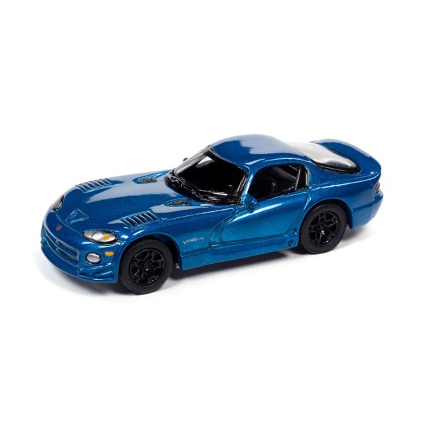 Johnny Lightning 1997 Dodge Viper GTS Blue 1:64