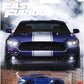 Hot Wheels Fast & Furious Furious Fleet Custom Mustang Blue 1:64