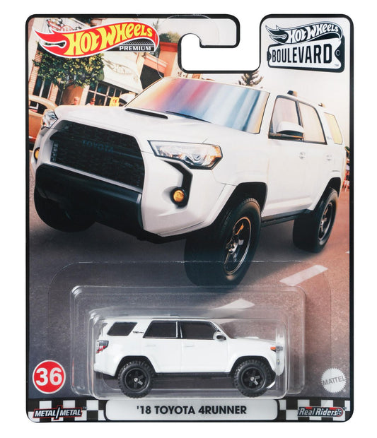 Hot Wheels Boulevard 18 Toyota 4Runner White 1:64