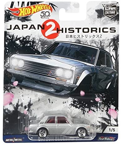 Hot Wheels Japan Historics 2 Datsun Bluebird 510 1:64