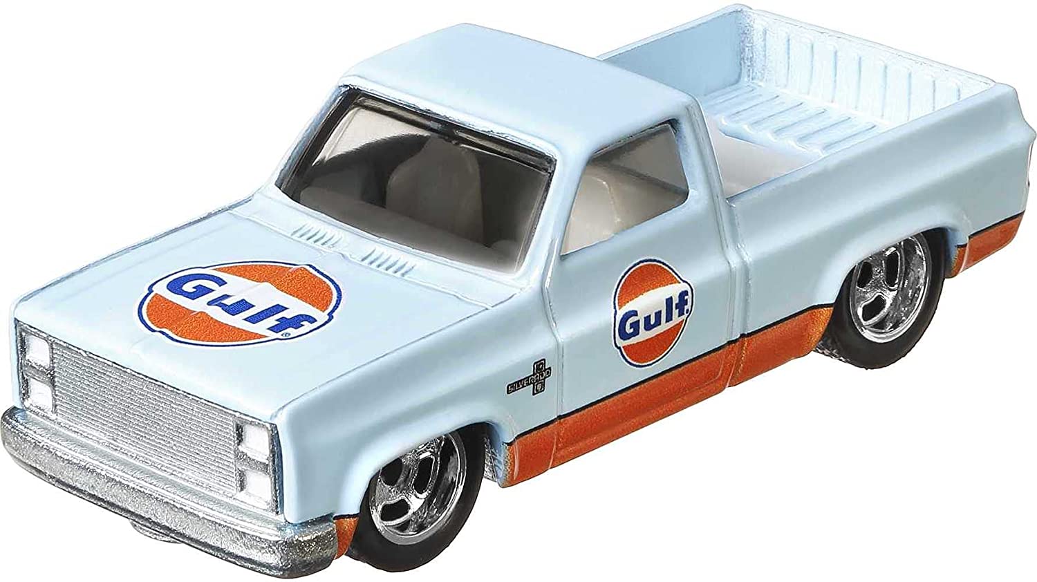 Hot Wheels Gulf 83 Chevy Silverado 1:64