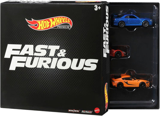Hot Wheels Fast & Furious Set of 5 Box 1:64
