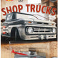 NEW DAMAGE CARD & BUBBLE Hot Wheels Shop Trucks Custom 62 Chevy Pickup Champion 1:64