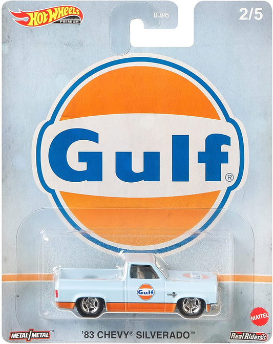 Hot Wheels Gulf 83 Chevy Silverado 1:64