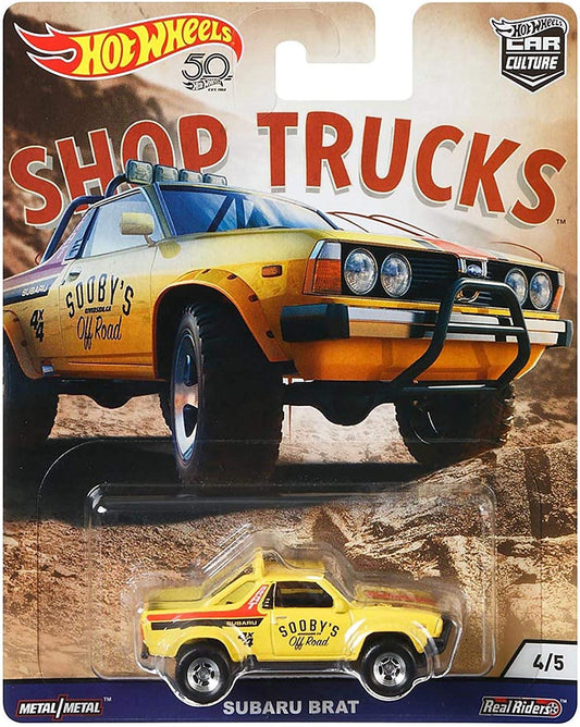 Hot Wheels Shop Trucks Subaru Brat 1:64