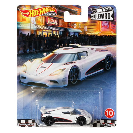 Hot Wheels Boulevard Koenigsegg Agera R with Sterling Protector Case 1:64