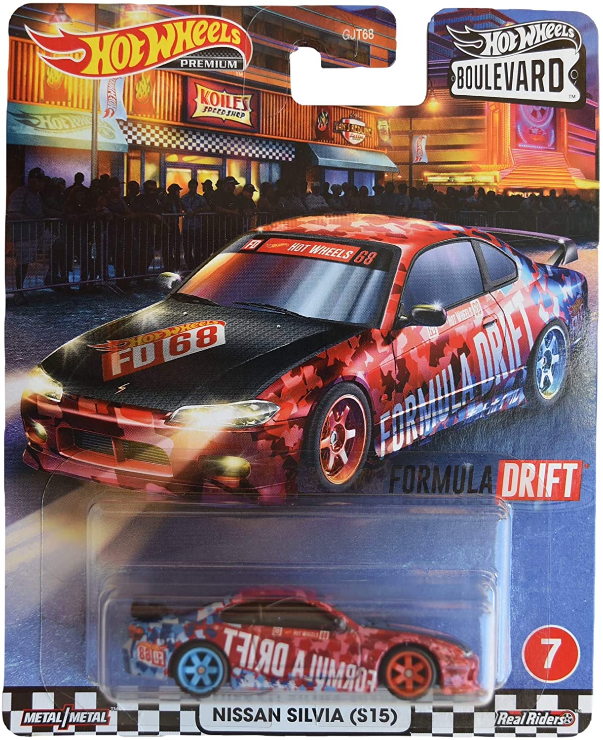 Hot Wheels Boulevard Nissan Silvia S15 with Sterling Protector Case 1:64