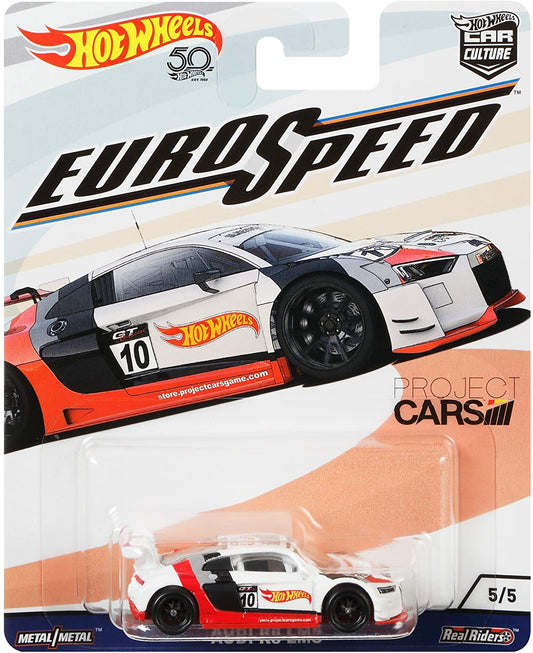 Hot Wheels Euro Speed Audi R8 LMS 1:64