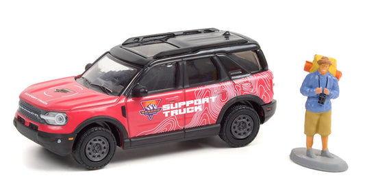 Greenlight The Hobby Shop 2021 Ford Bronco Sport Badlands with Backpacker 1:64