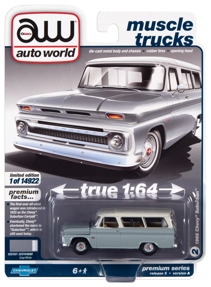 Printpro 1966 Chevy Suburban Slot Car Body – Fits Aurora Thunderjet HO, 3D Printed, 2025