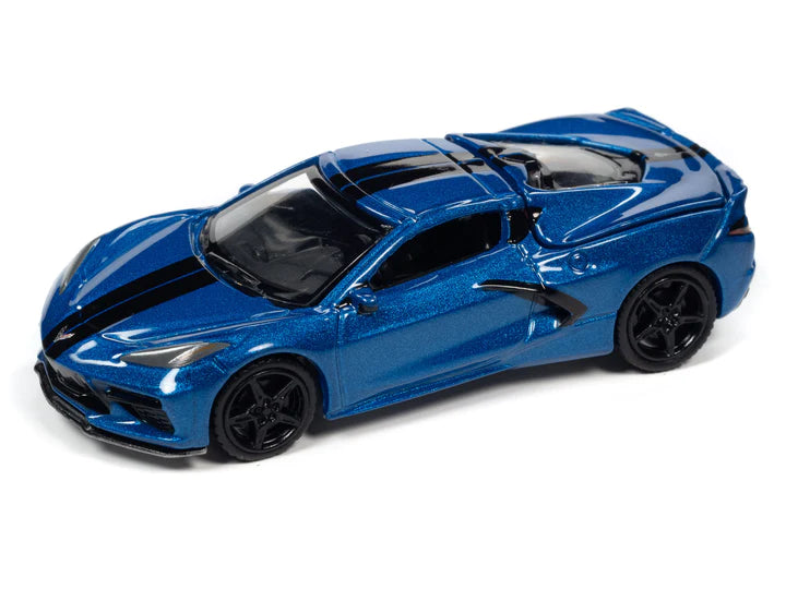 Auto World Sports Cars 2020 Chevy Corvette Elkhart Lake Blue 1:64