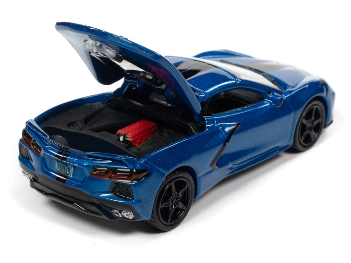 Auto World Sports Cars 2020 Chevy Corvette Elkhart Lake Blue 1:64