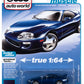 Auto World Modern Muscle 1996 Toyota Supra Royal Sapphire Pearl 1:64