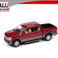 Auto World 2019 Ford F150 Pickup Truck Ruby Red Metallic 1:64