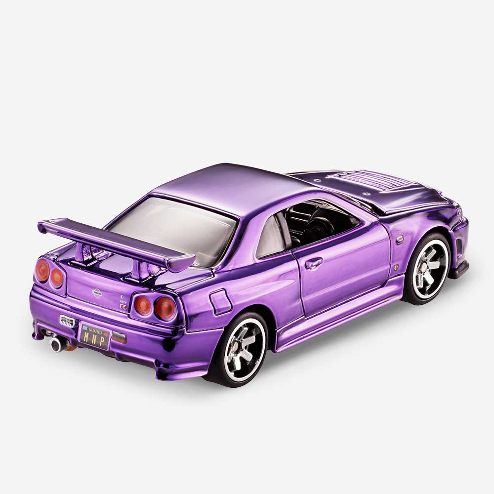 Hot Wheels RLC 2020 Nissan Skyline GTR BNR34 Purple 1:64