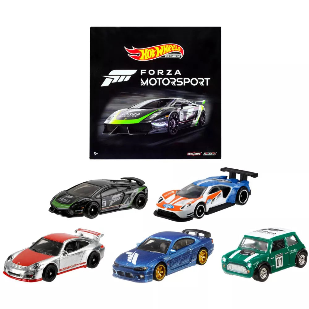 Hot Wheels Forza Motorsport Set of 5 Box 1:64
