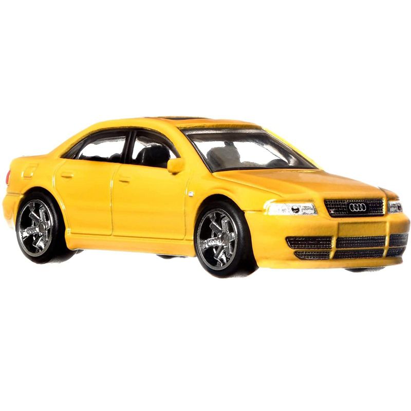 Hot Wheels Deutschland Design Audi S4 Quattro Yellow 1:64