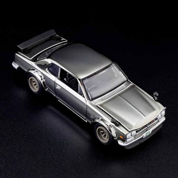 Hot Wheels RLC 2021 1972 Skyline H/T 2000GT-R Spectraflame Shadowchrome 1:64