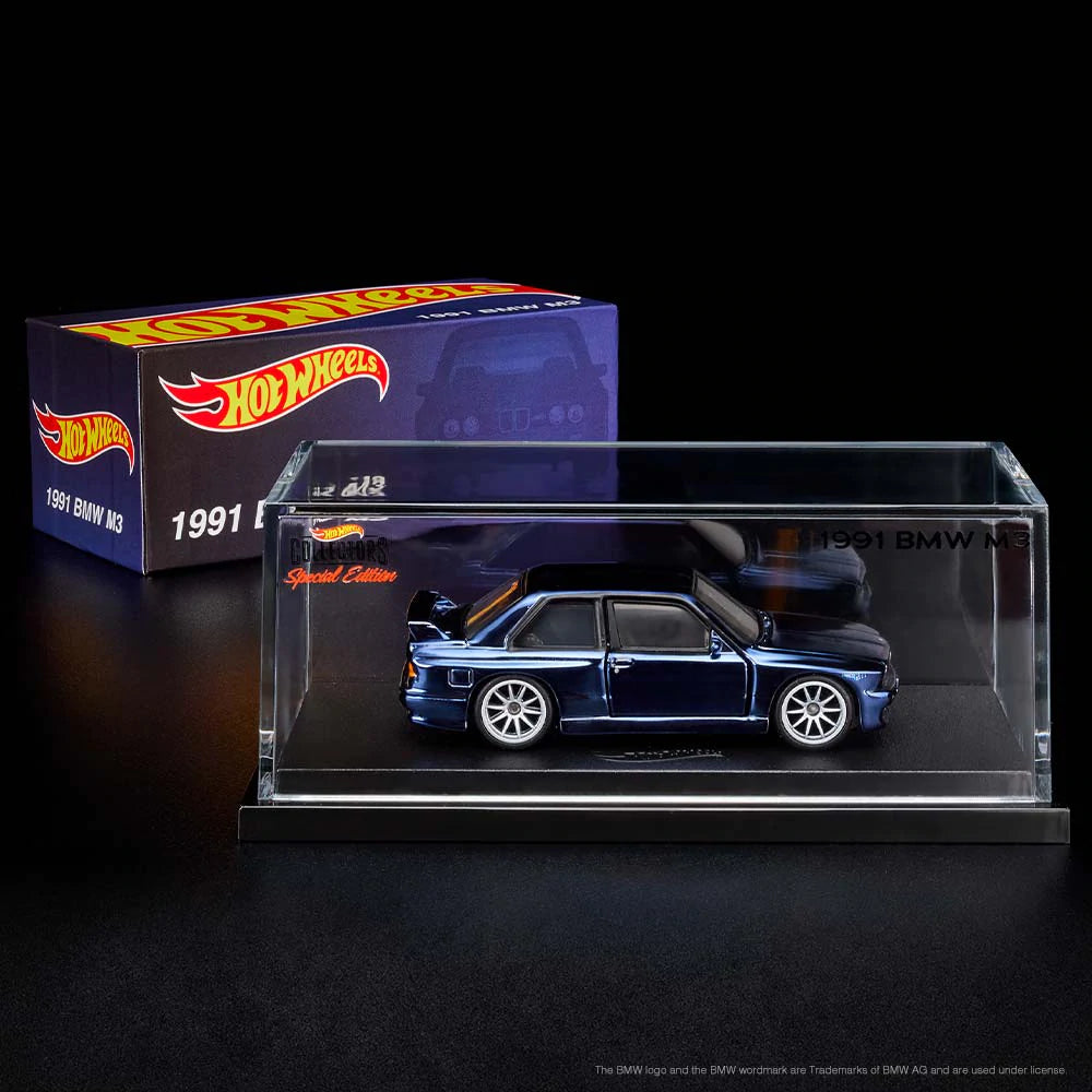 Hot Wheels RLC 2022 1991 BMW M3 Blue Metallic 1:64