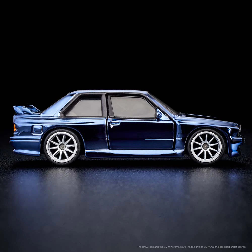 Hot Wheels RLC 2022 1991 BMW M3 Blue Metallic 1:64