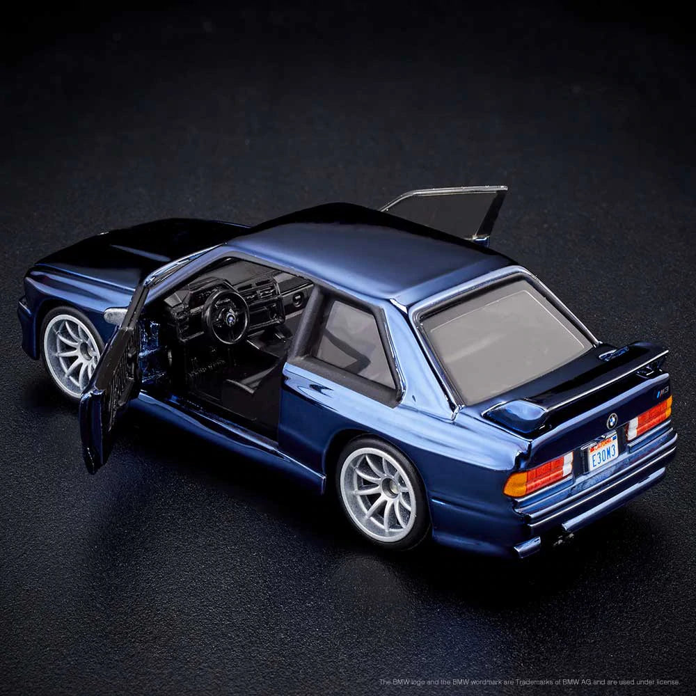 Hot Wheels RLC 2022 1991 BMW M3 Blue Metallic 1:64