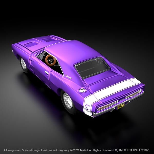 Hot Wheels RLC 2021 Selections 1969 Dodge Charger R/T Spectaflame Purple 1:64